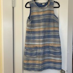 Anthropologie tweed shift dress